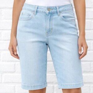 BANDOLINIO / BANDOLINOBLU Denim Bermuda Shorts 8